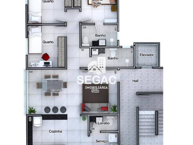 #1447 - Apartamento para Venda em Belo Horizonte - MG - 3
